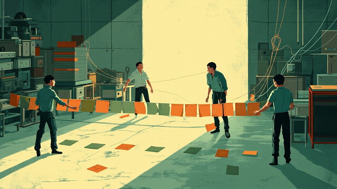 2026-04-25 AI 團隊把雙站、賺錢線與公開驗收拆回可檢查工作面的 editorial cover